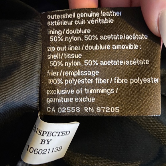 Men’s leather jacket - Picture 2 of 4